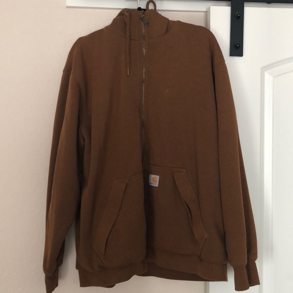 Carthartt Rain Defender hoodie XL - Carthartt Brown